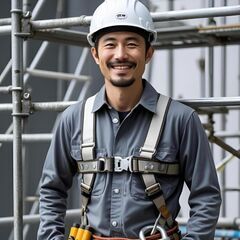 足場とび・土工募集/　月給19.5万円～35万円/　転勤なし/ ...